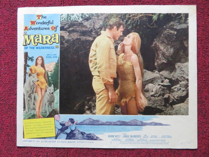 MARA OF THE WILDERNESS US LOBBY CARD SET LORI SAUNDERS ADAM WEST 1965 Rendezvous Cinema Movie posters