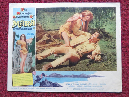 MARA OF THE WILDERNESS US LOBBY CARD SET LORI SAUNDERS ADAM WEST 1965 Rendezvous Cinema Movie posters