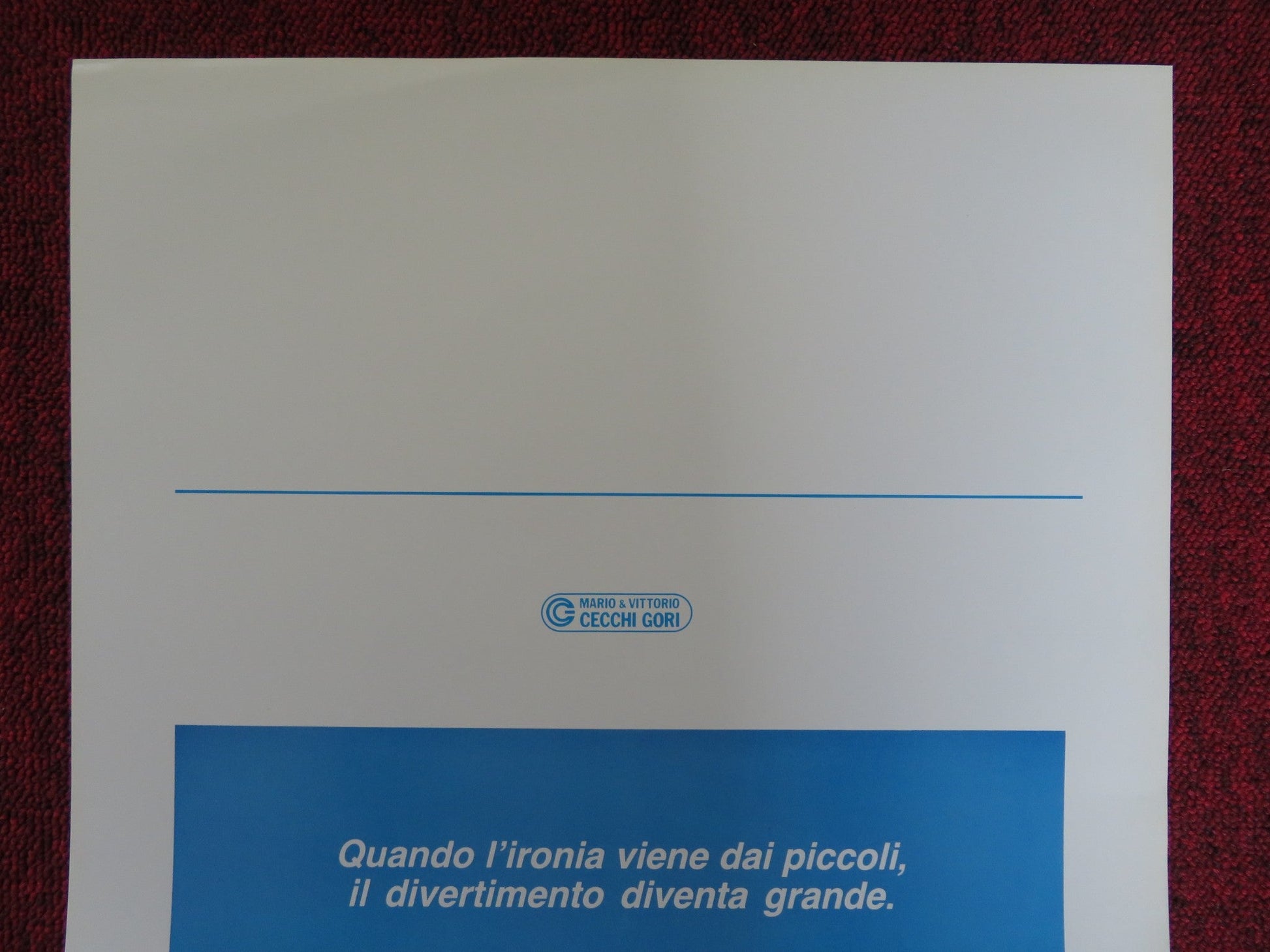 MARAMAO ITALIAN LOCANDINA POSTER VANESSA GRAVINA MAURIZIO BEGOTTI 1987 Rendezvous Cinema Movie posters