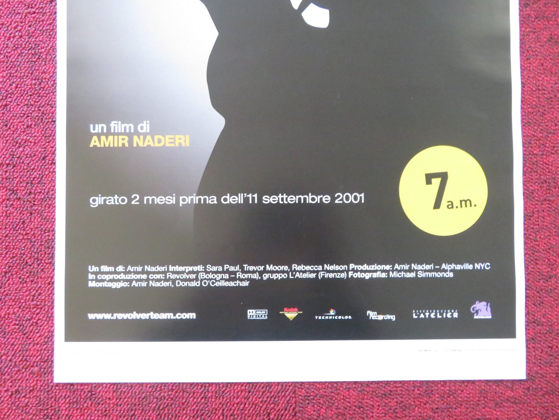 MARATHON ITALIAN LOCANDINA POSTER SARA PAULL TREVOR MOORE 2002 Rendezvous Cinema Movie posters