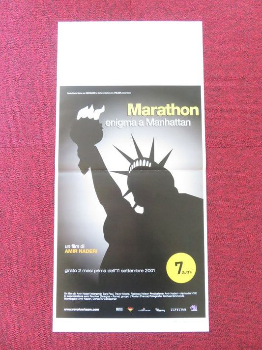 MARATHON ITALIAN LOCANDINA POSTER SARA PAULL TREVOR MOORE 2002 Rendezvous Cinema Movie posters