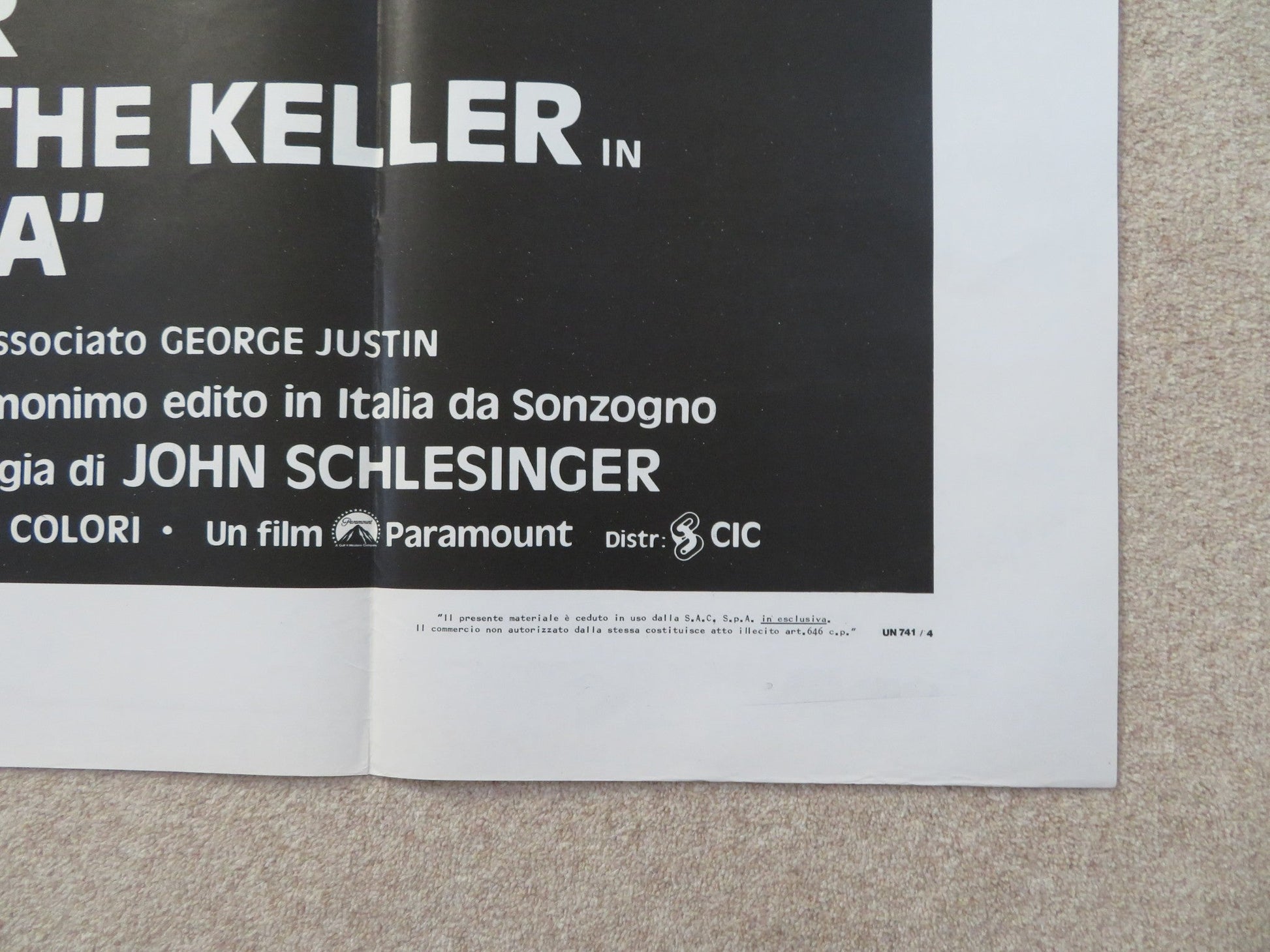 MARATHON MAN ITALIAN 4 FOGLIO POSTER DUSTIN HOFFMAN LAURENCE OLIVIER 1976 Rendezvous Cinema Movie posters