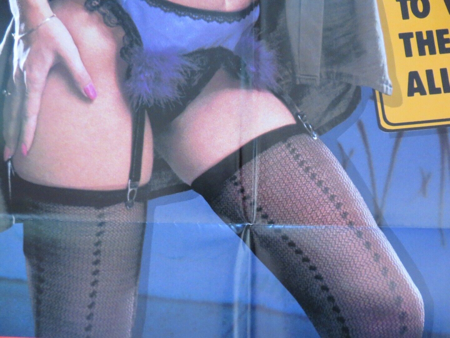 Marc Roberts' 69 ST. VICE ADULT FOLDED US ONE SHEET POSTER SHARON KANE 1984 Movie posters