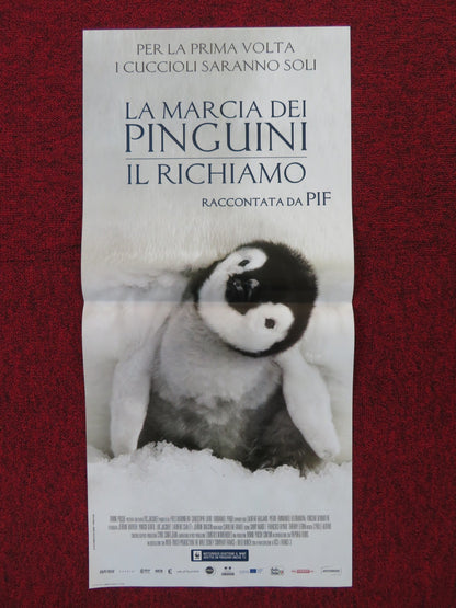 MARCH OF THE PENGUINS ITALIAN LOCANDINA POSTER LUC JACQUET 2005 Rendezvous Cinema Movie posters