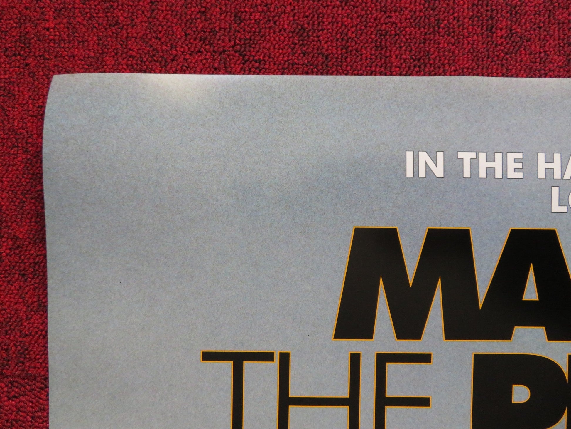 MARCH OF THE PENGUINS US ONE SHEET ROLLED POSTER MORGAN FREEMAN 2005 Rendezvous Cinema Movie posters