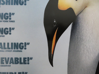 MARCH OF THE PENGUINS US ONE SHEET ROLLED POSTER MORGAN FREEMAN 2005 Rendezvous Cinema Movie posters