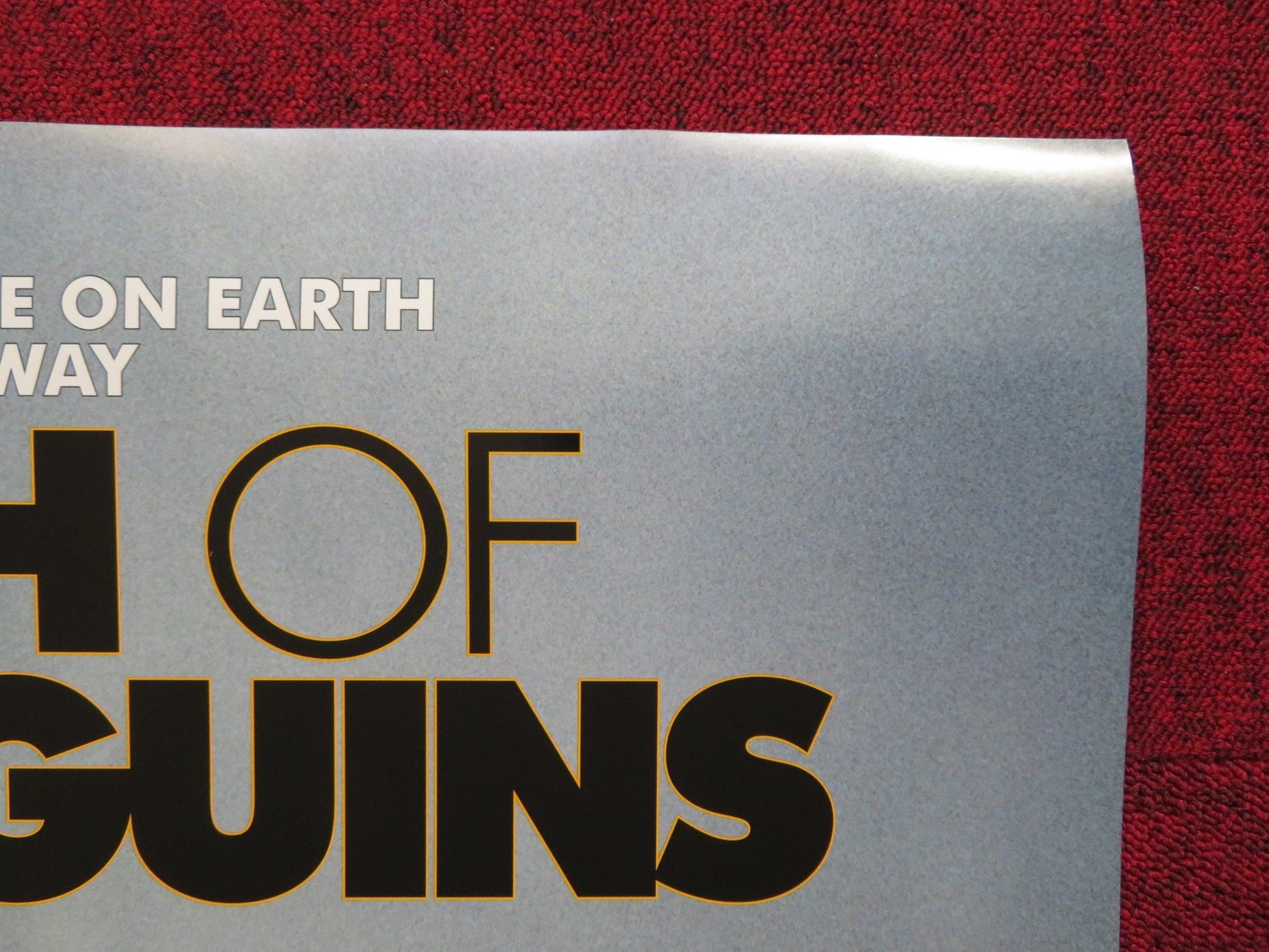 MARCH OF THE PENGUINS US ONE SHEET ROLLED POSTER MORGAN FREEMAN 2005 Rendezvous Cinema Movie posters