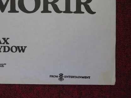 MARCH OR DIE FOLDED SPANISH POSTER GENE HACKMAN TERENCE HILL 1977 Rendezvous Cinema Movie posters