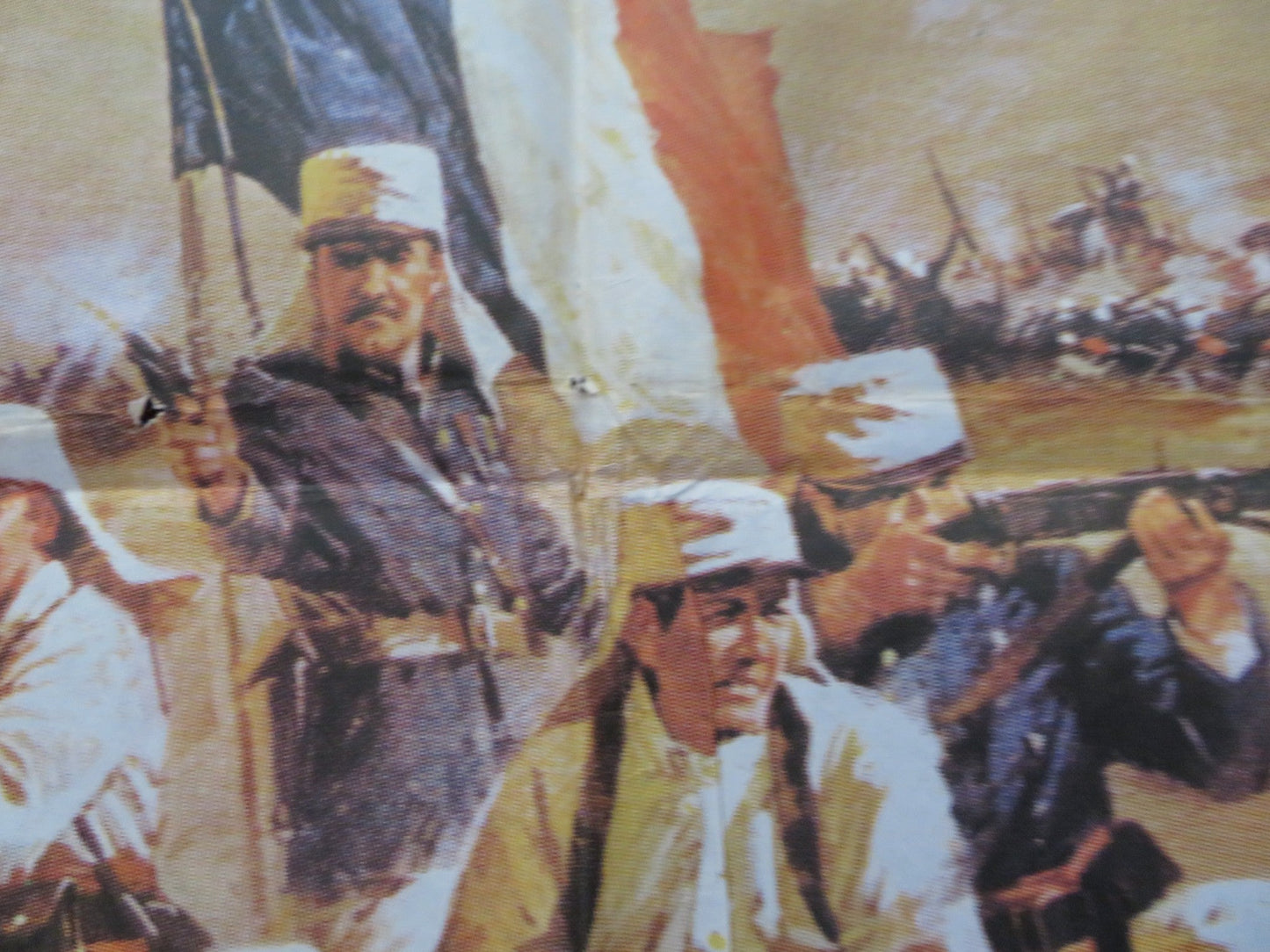 MARCH OR DIE FOLDED SPANISH POSTER GENE HACKMAN TERENCE HILL 1977 Rendezvous Cinema Movie posters