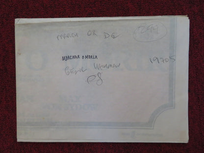 MARCH OR DIE FOLDED SPANISH POSTER GENE HACKMAN TERENCE HILL 1977 Rendezvous Cinema Movie posters