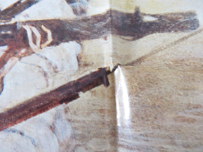 MARCH OR DIE FOLDED US ONE SHEET POSTER GENE HACKMAN TERENCE HILL 1977 Rendezvous Cinema Movie posters