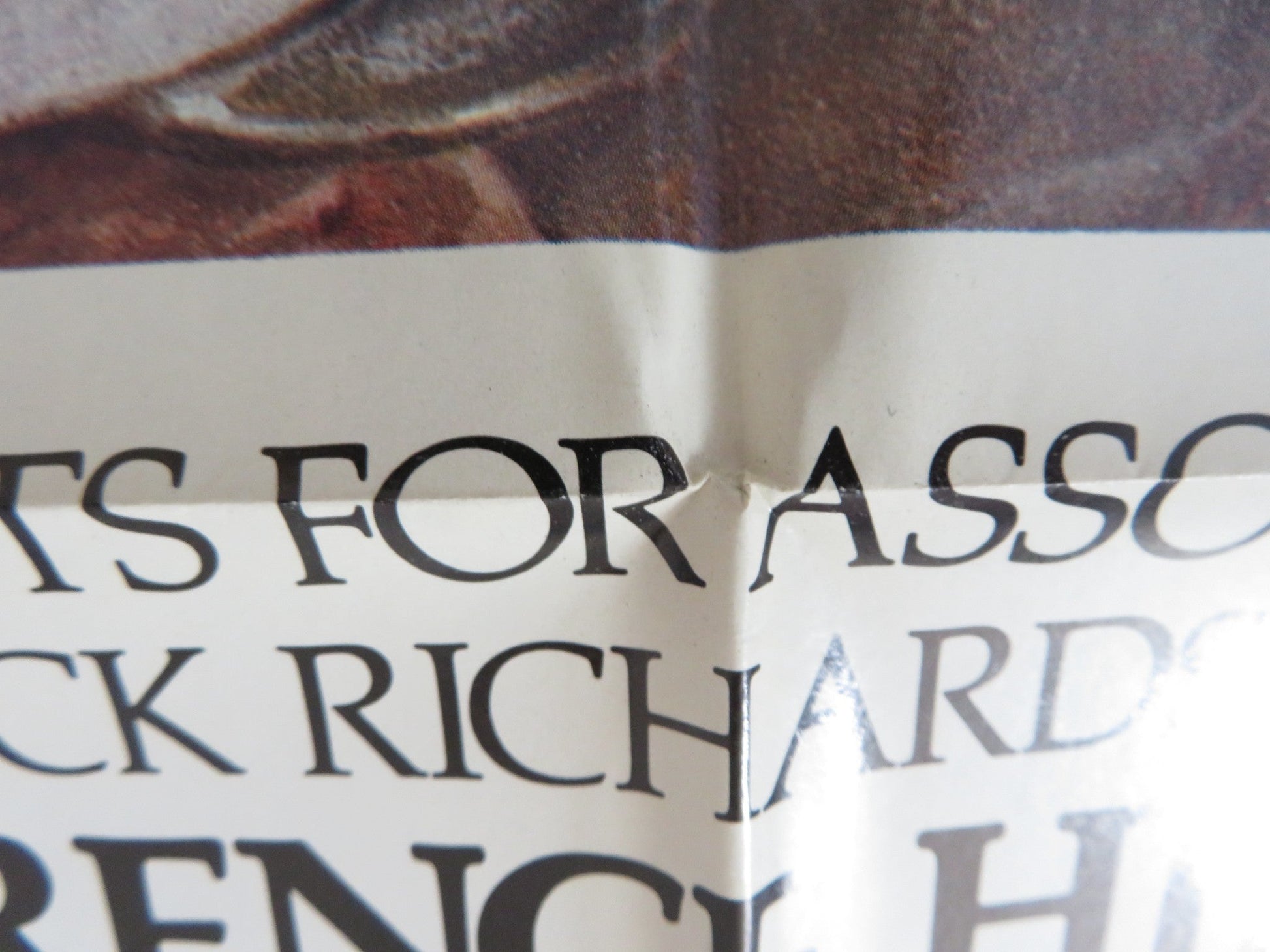 MARCH OR DIE FOLDED US ONE SHEET POSTER GENE HACKMAN TERENCE HILL 1977 Rendezvous Cinema Movie posters