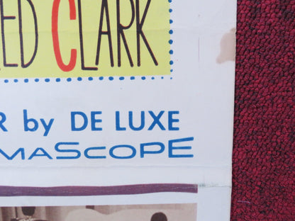 MARDI GRAS US INSERT (14"x 36") POSTER PAT BOONE CHRISTINE CARPERE 1958 Rendezvous Cinema Movie posters