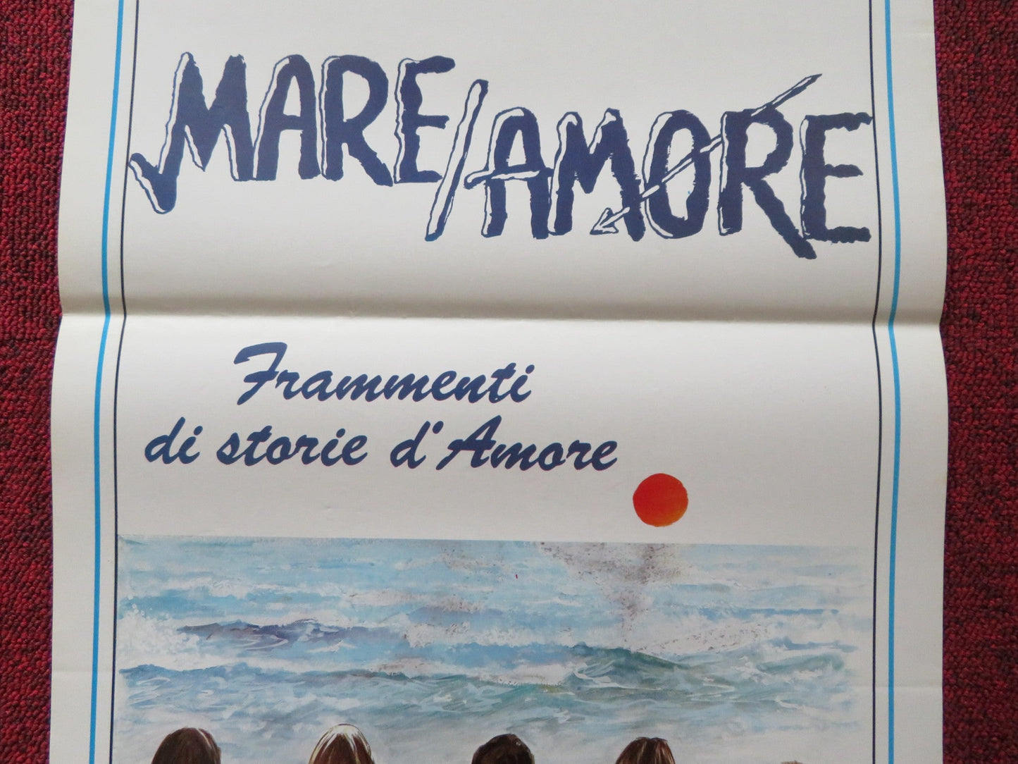 MARE AMORE FRAMMENTI DI STORIE D'AMORE ITALIAN LOCANDINA POSTER DIOGENE 1985 Rendezvous Cinema Movie posters
