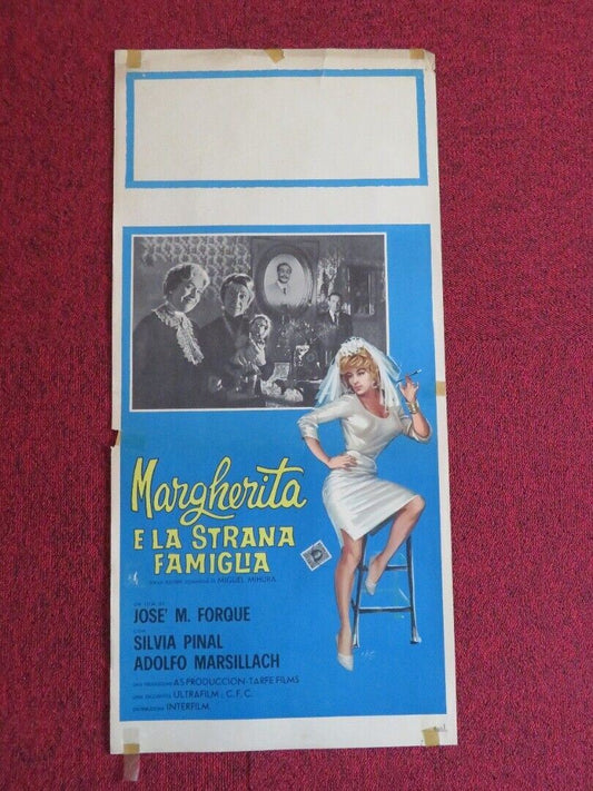 MARGHERITA E LA STRANA FAMIGLIA ITALIAN LOCANDINA (27.5"x13") POSTER 1960 Movie posters