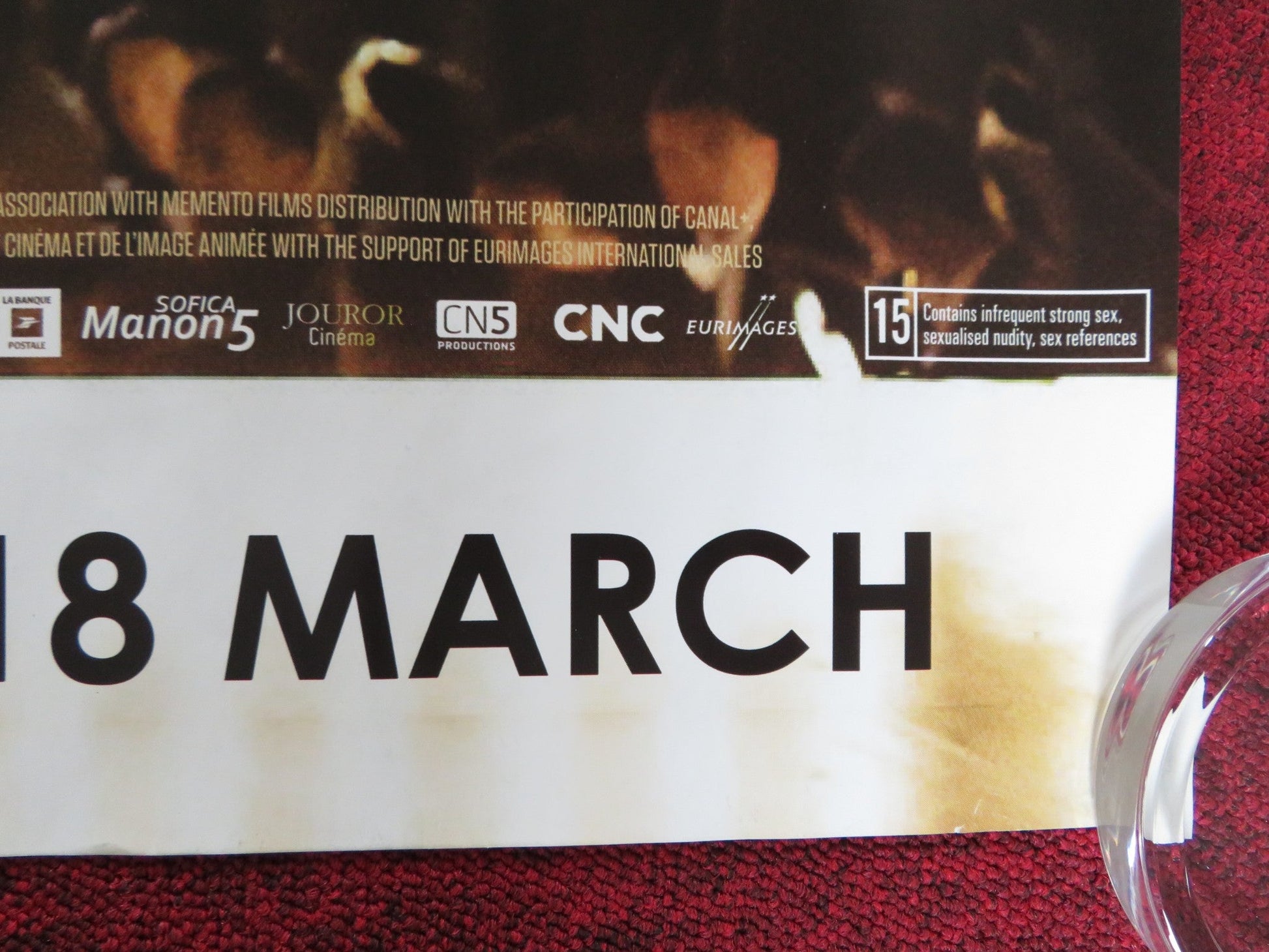 MARGUERITE UK QUAD (30"x 40") ROLLED POSTER CATHERINE FROT ANDRE MARCON 2015 Rendezvous Cinema Movie posters