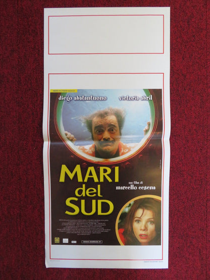 MARI DEL SUD ITALIAN LOCANDINA POSTER DIEGO ABATANTUONO VICTORIA ABRIL 2001 Rendezvous Cinema Movie posters