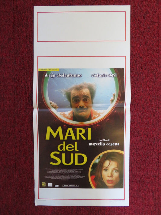 MARI DEL SUD ITALIAN LOCANDINA POSTER DIEGO ABATANTUONO VICTORIA ABRIL 2001 Rendezvous Cinema Movie posters
