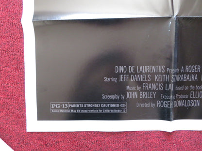 MARIE FOLDED US ONE SHEET POSTER SISSY SPACEK JEFF DANIELS 1985 Rendezvous Cinema Movie posters