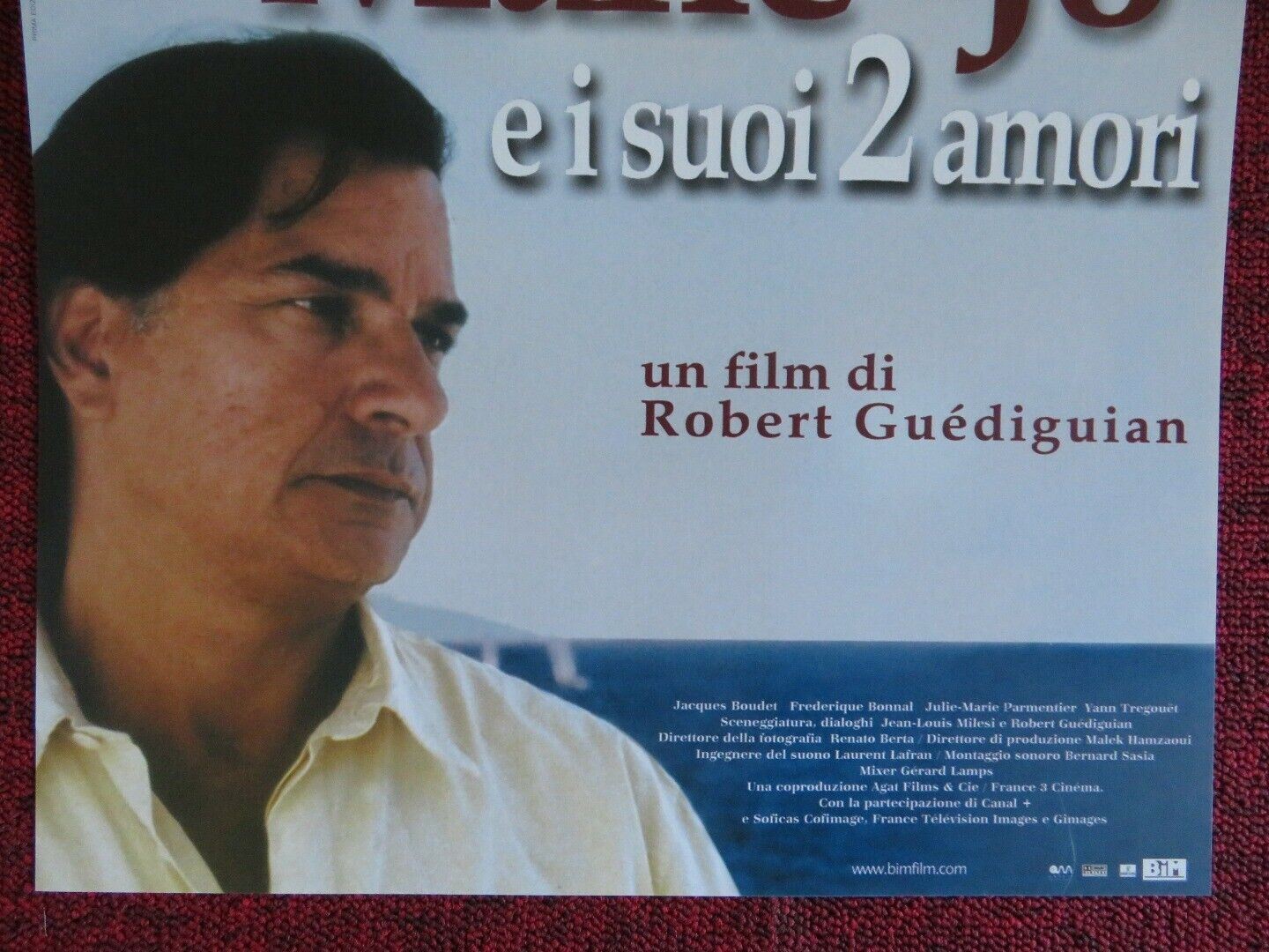 MARIE-JO E I SUOI 2 AMOR ITALIAN LOCANDINA (25"x12.5") POSTER A ASCARIDE 2002 - Rendezvous Cinema