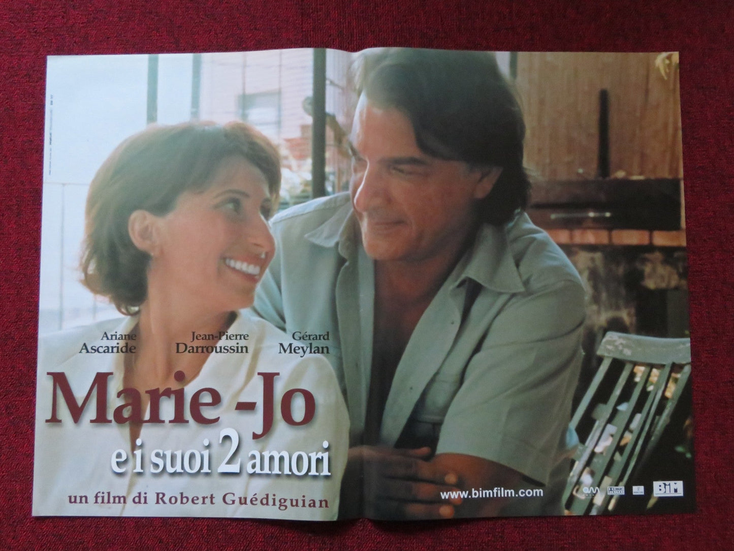 MARIE - JO E I SUOI 2 AMORI - B ITALIAN FOTOBUSTA POSTER ARIANE ASCARIDE 2002 Rendezvous Cinema Movie posters