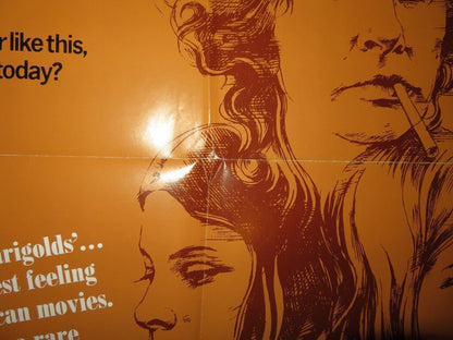 MARIGOLDS STYLE B / The Effect of Gamma Rays... FOLDED US ONE SHEET POSTER '72 Movie posters