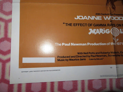 MARIGOLDS STYLE B / The Effect of Gamma Rays... FOLDED US ONE SHEET POSTER '72 Movie posters