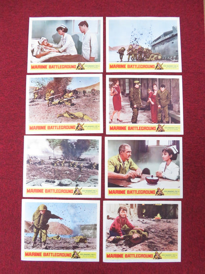 MARINE BATTLEGROUND US LOBBY CARD FULL SET JOCK MAHONEY PAT LI 1966 Rendezvous Cinema Movie posters