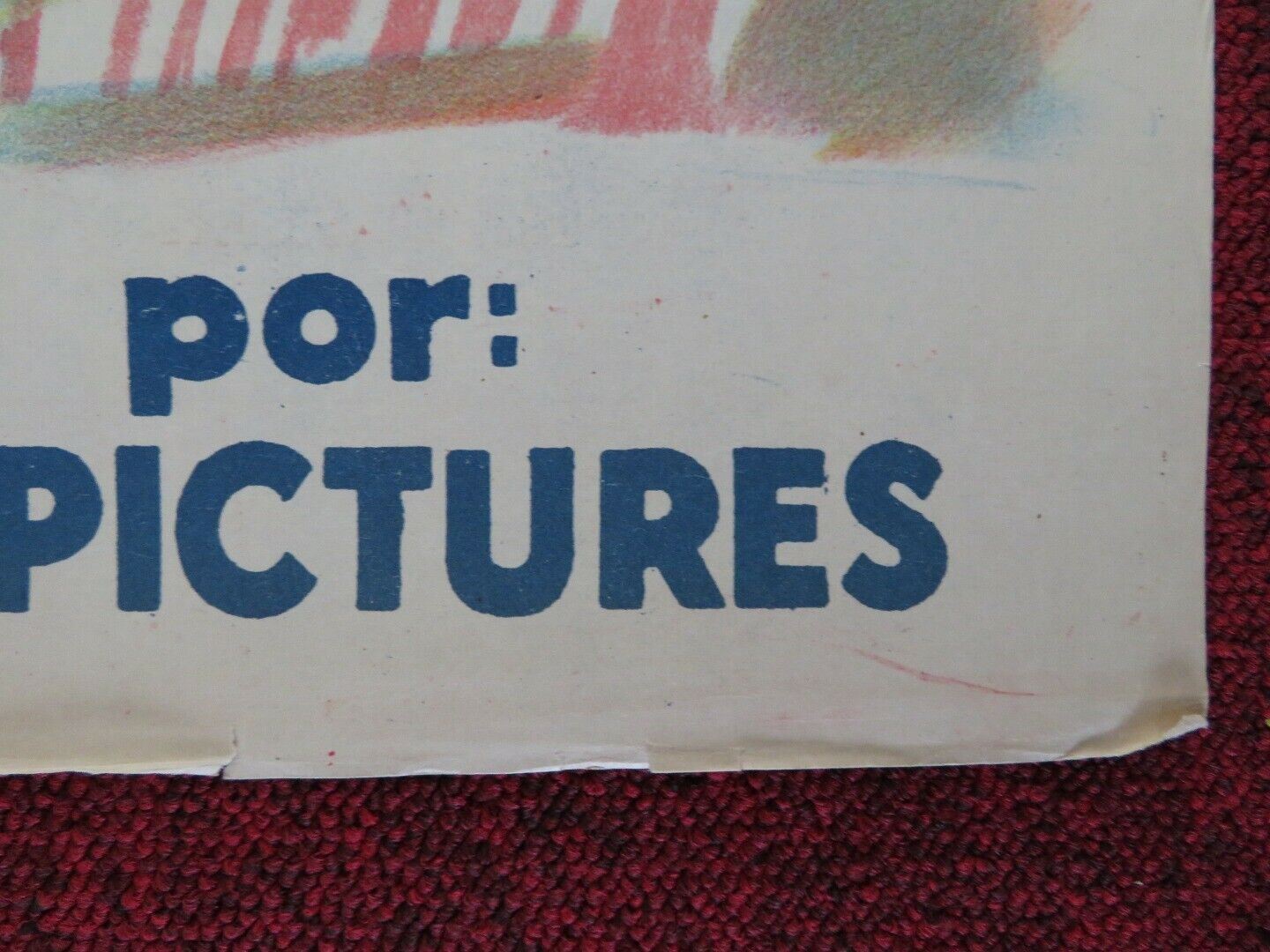 MARITI IN PERICOLO FOLDED ARGENTINA ONE SHEET POSTER SYLVA KOSCINA 1960 - Rendezvous Cinema