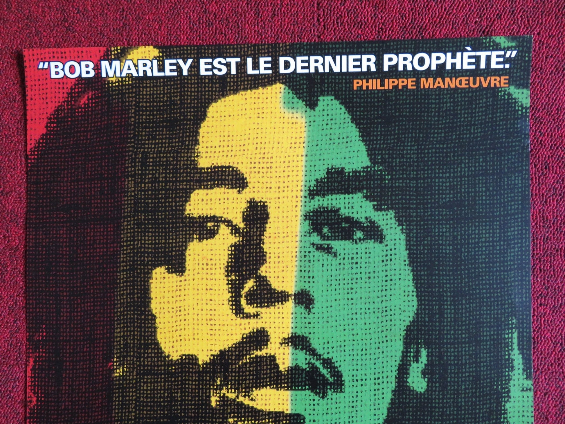 MARLEY FRENCH (15.5" x 21") POSTER BOB MARLEY JIMMY CLIFF 2012 Rendezvous Cinema Movie posters