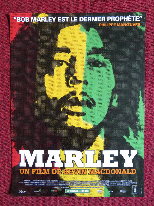 MARLEY FRENCH (15.5" x 21") POSTER BOB MARLEY JIMMY CLIFF 2012 Rendezvous Cinema Movie posters