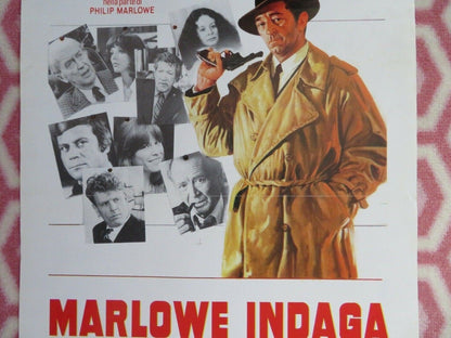 MARLOWE INDAGA/ The Big Sleep ITALIAN LOCANDINA (27.5"x 13") POSTER 1978 - Rendezvous Cinema