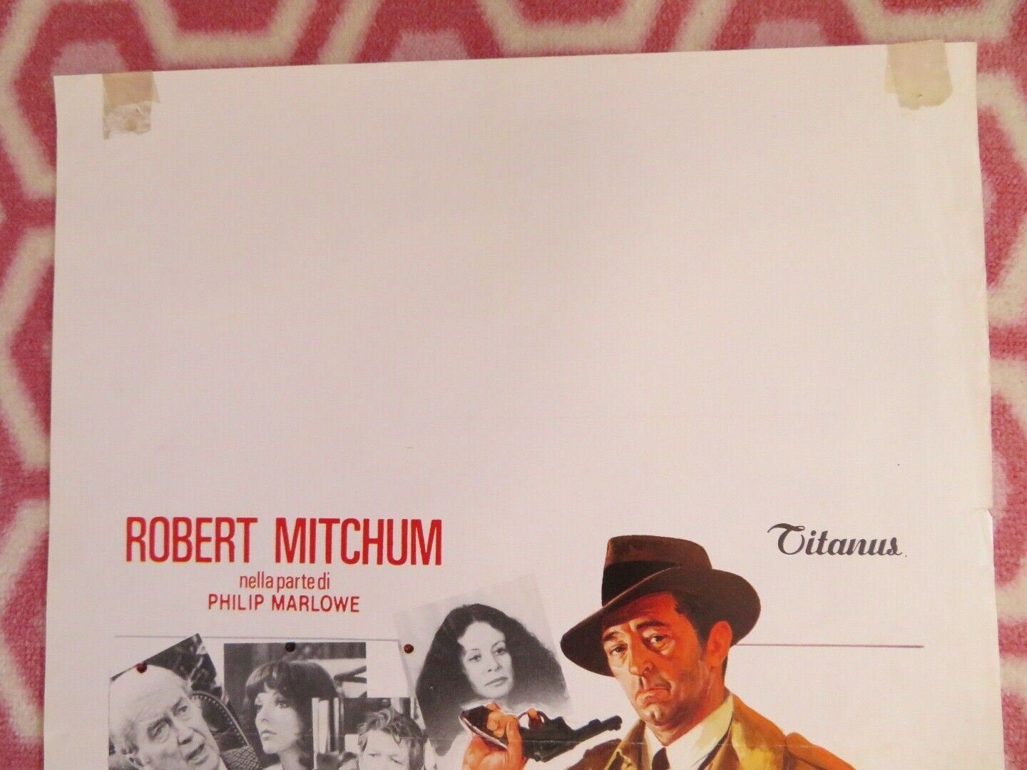 MARLOWE INDAGA/ The Big Sleep ITALIAN LOCANDINA (27.5"x 13") POSTER 1978 - Rendezvous Cinema