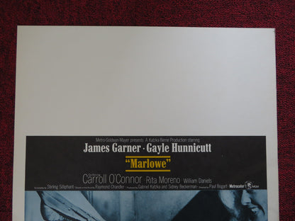 MARLOWE WINDOW CARD (14"x 22") POSTER JAMES GARNER GAYLE HUNNICUTT 1969 Rendezvous Cinema Movie posters