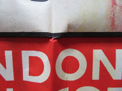 MAROONED FOLDED ARGENTINA ONE SHEET POSTER GREGORY PECK GENE HACKMAN 1969 Movie posters