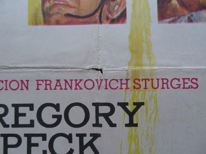 MAROONED SPANISH ROLLED POSTER GREGORY PECK GENE HACKMAN 1969 Movie posters