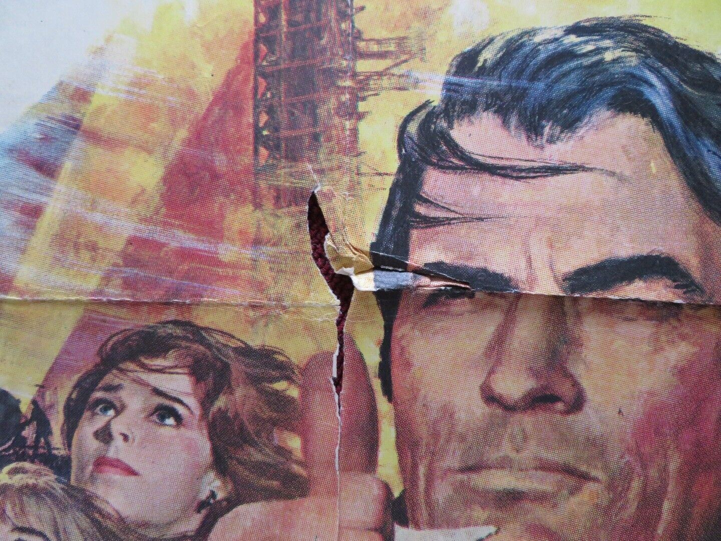 MAROONED SPANISH ROLLED POSTER GREGORY PECK GENE HACKMAN 1969 Movie posters