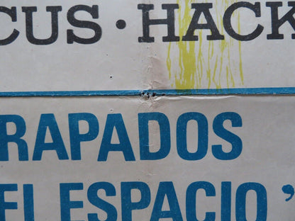 MAROONED SPANISH ROLLED POSTER GREGORY PECK GENE HACKMAN 1969 Movie posters