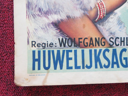 MARRIAGE BUREAU AURORA BELGIUM POSTER EVA BARTOK CARLOS THOMPSON 1962 Rendezvous Cinema Movie posters