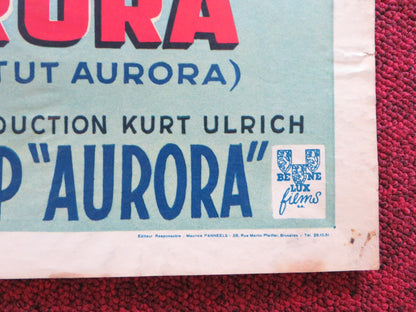 MARRIAGE BUREAU AURORA BELGIUM POSTER EVA BARTOK CARLOS THOMPSON 1962 Rendezvous Cinema Movie posters