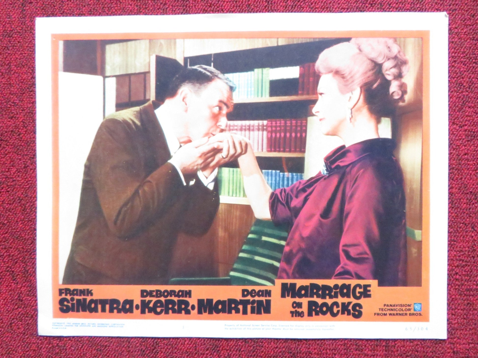 MARRIAGE ON THE ROCKS US LOBBY CARD FULL SET FRANK SINATRA DEBORAH KERR 1965 Rendezvous Cinema Movie posters