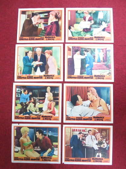 MARRIAGE ON THE ROCKS US LOBBY CARD FULL SET FRANK SINATRA DEBORAH KERR 1965 Rendezvous Cinema Movie posters