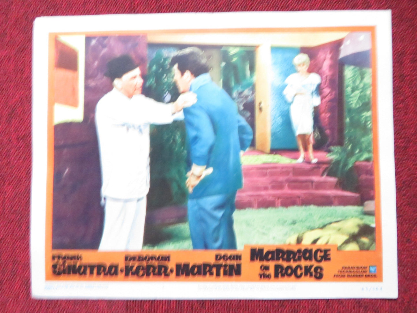 MARRIAGE ON THE ROCKS US LOBBY CARD FULL SET FRANK SINATRA DEBORAH KERR 1965 Rendezvous Cinema Movie posters