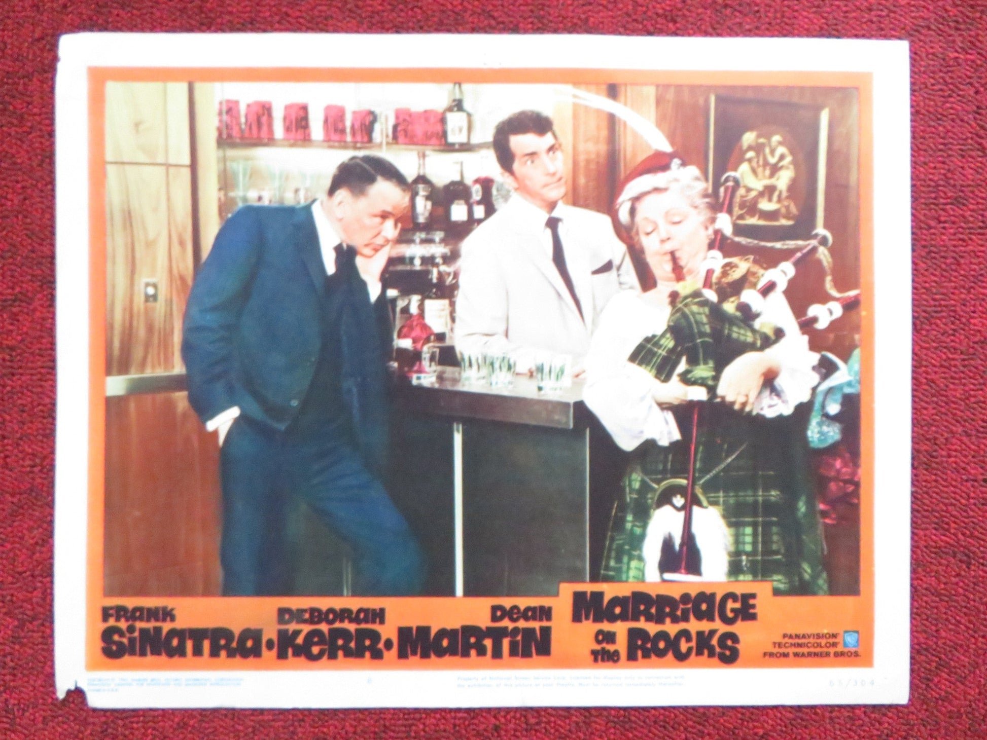 MARRIAGE ON THE ROCKS US LOBBY CARD FULL SET FRANK SINATRA DEBORAH KERR 1965 Rendezvous Cinema Movie posters