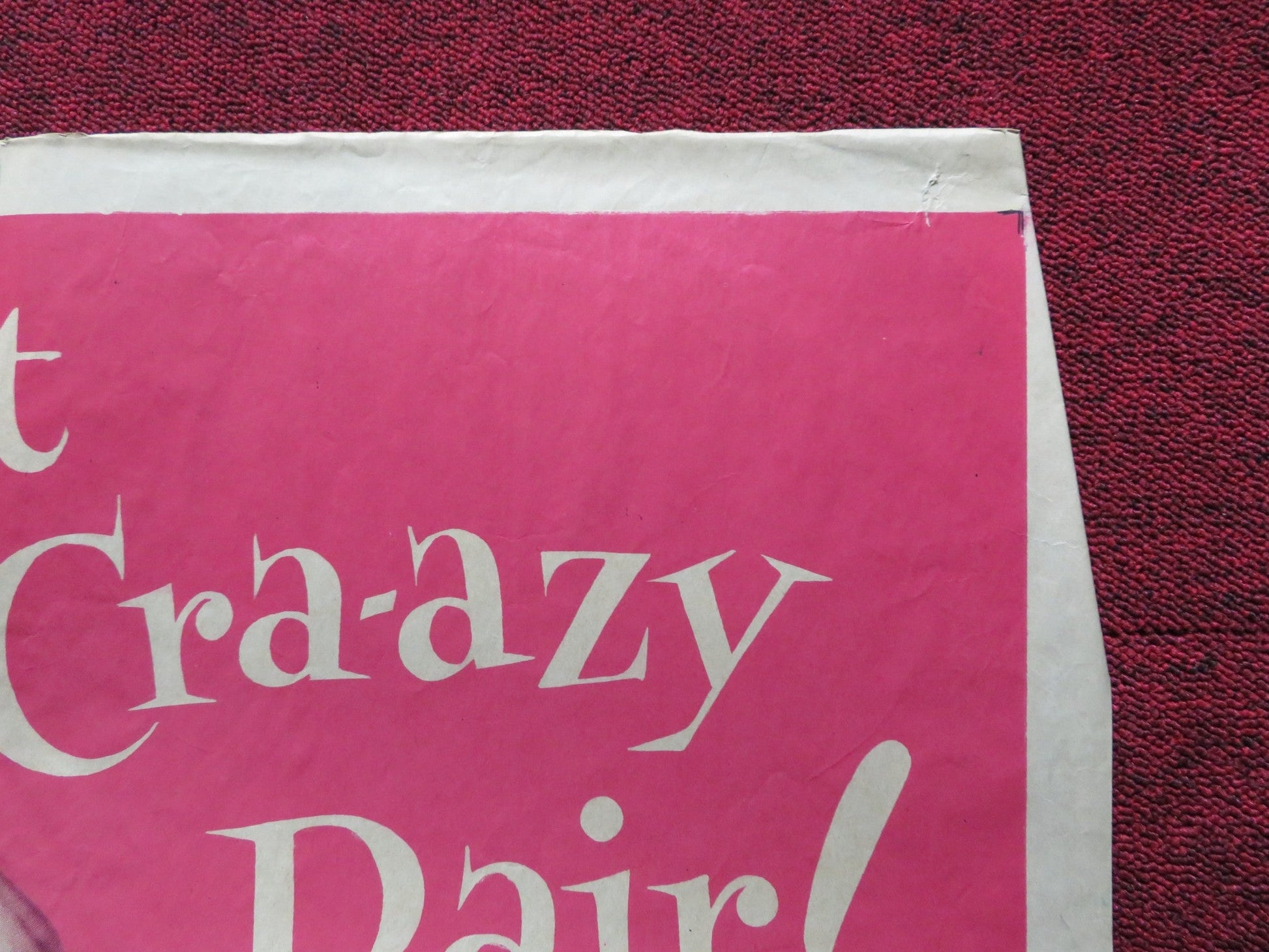 MARRY ME AGAIN FOLDED US ONE SHEET POSTER MARIE WILSON ROBERT CUMMINGS 1953 Rendezvous Cinema Movie posters