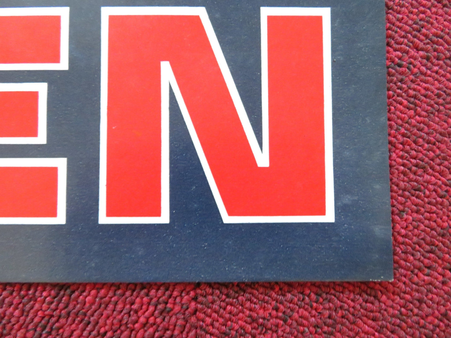 MARS MEN - A ITALIAN FOTOBUSTA POSTER HUNG - MIN CHEN 1977 Rendezvous Cinema Movie posters