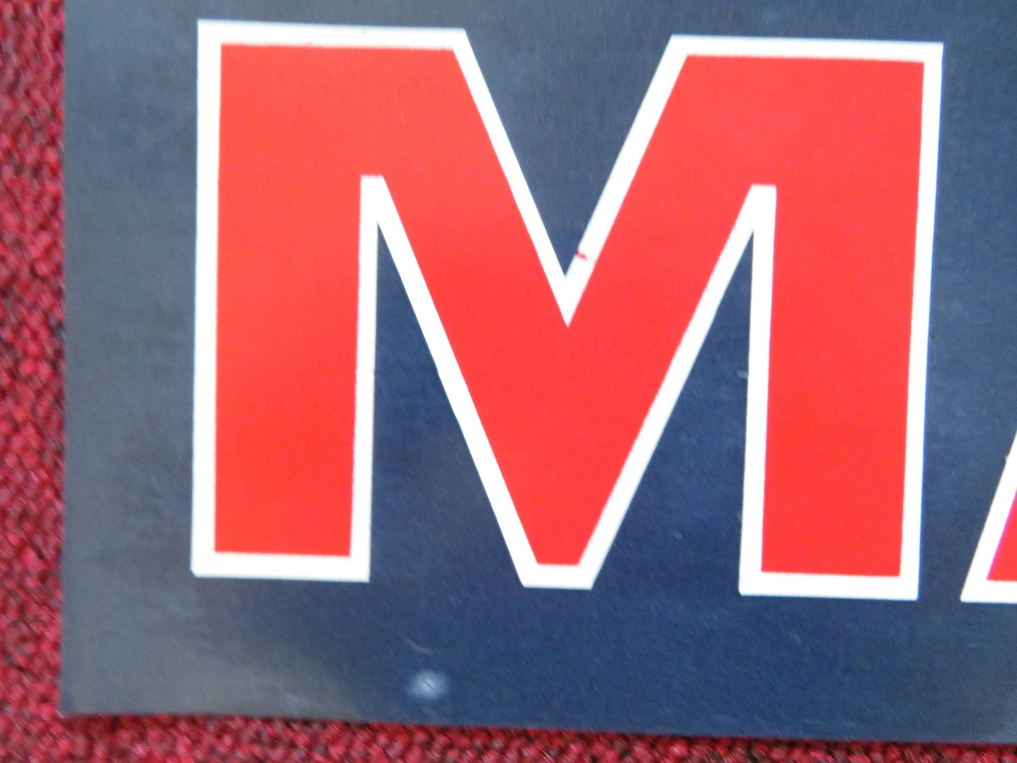 MARS MEN - C ITALIAN FOTOBUSTA POSTER HUNG - MIN CHEN 1977 Rendezvous Cinema Movie posters