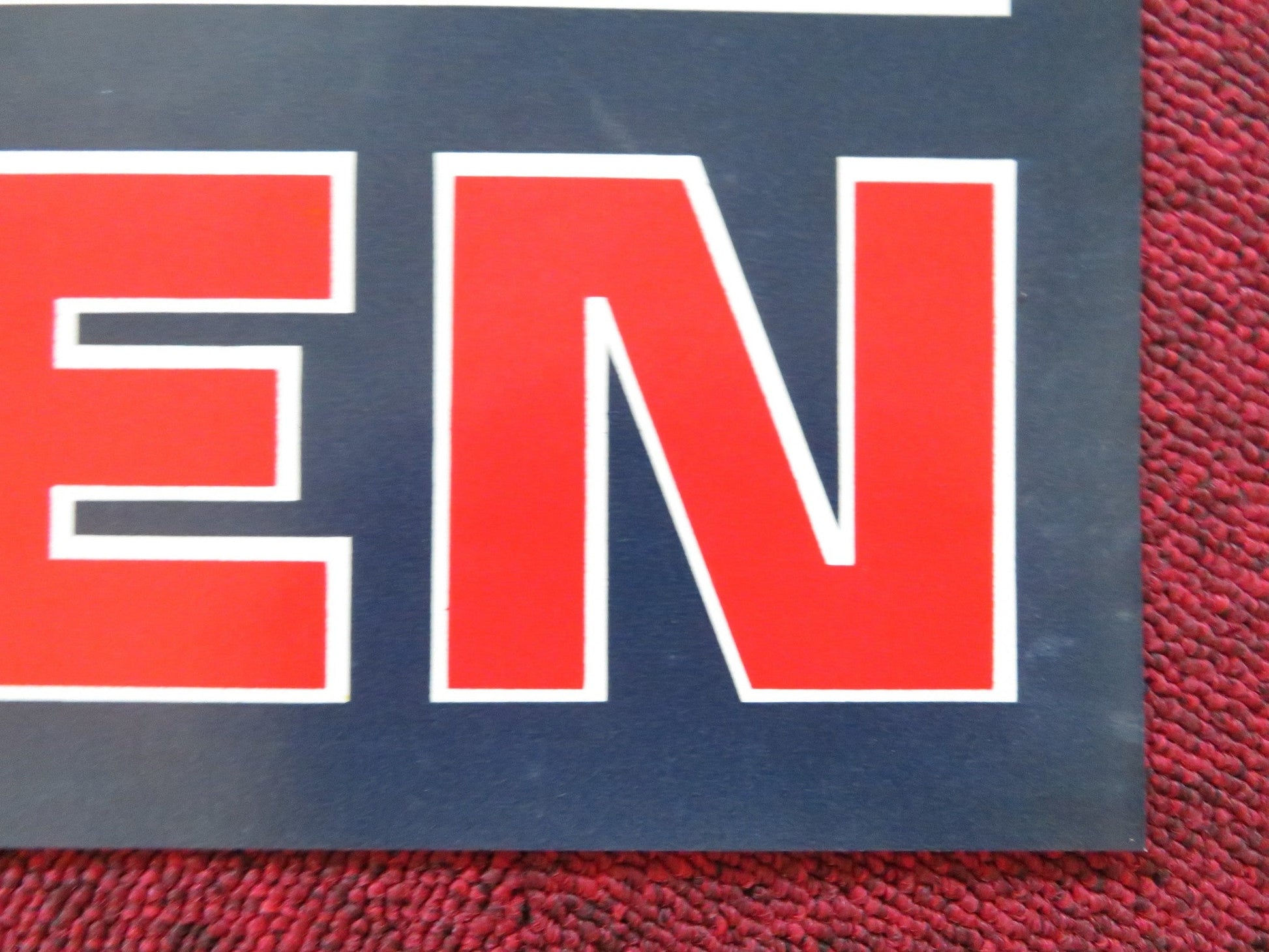 MARS MEN - C ITALIAN FOTOBUSTA POSTER HUNG - MIN CHEN 1977 Rendezvous Cinema Movie posters