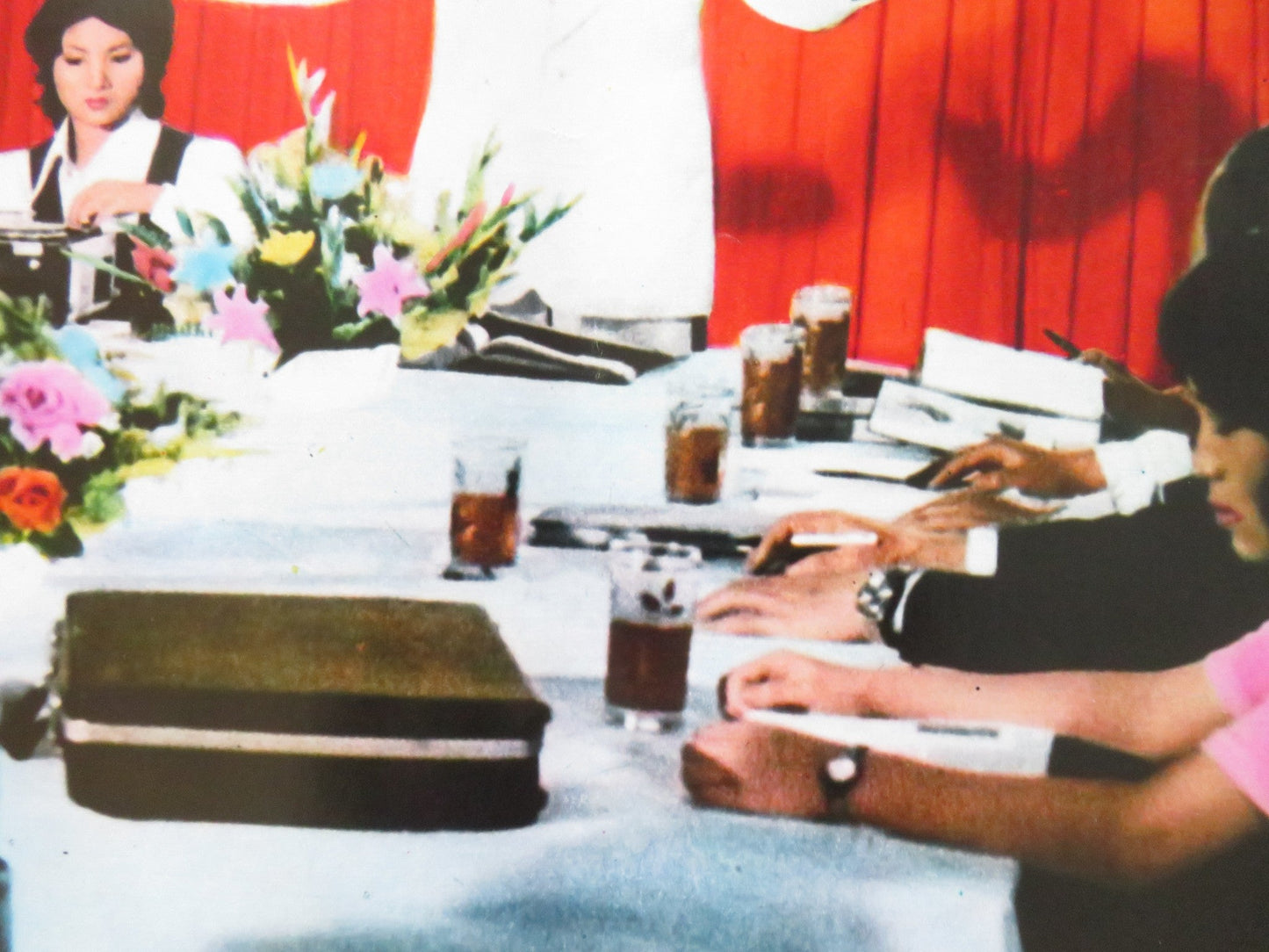 MARS MEN - C ITALIAN FOTOBUSTA POSTER HUNG - MIN CHEN 1977 Rendezvous Cinema Movie posters