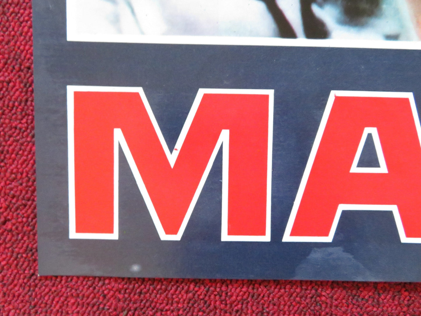 MARS MEN - H ITALIAN FOTOBUSTA POSTER HUNG - MIN CHEN 1977 Rendezvous Cinema Movie posters